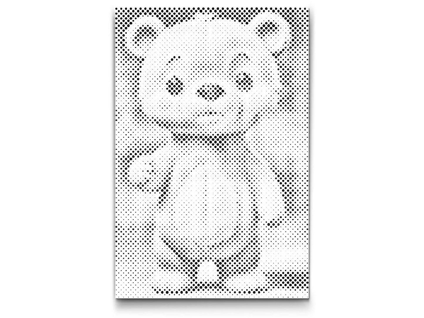 Mal-med-prikker -  Bamse for børn