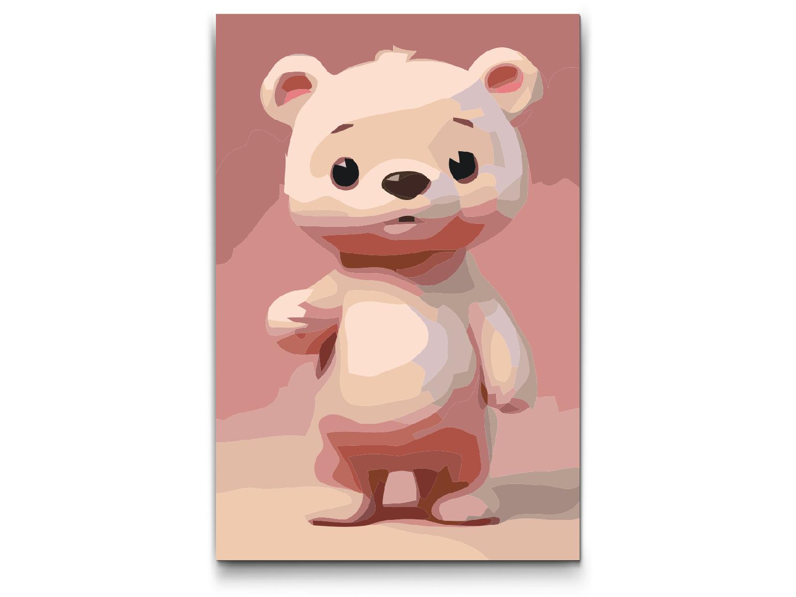 Paint by Numbers - Bamse for børn