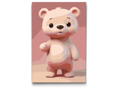 Paint by Numbers - Bamse for børn