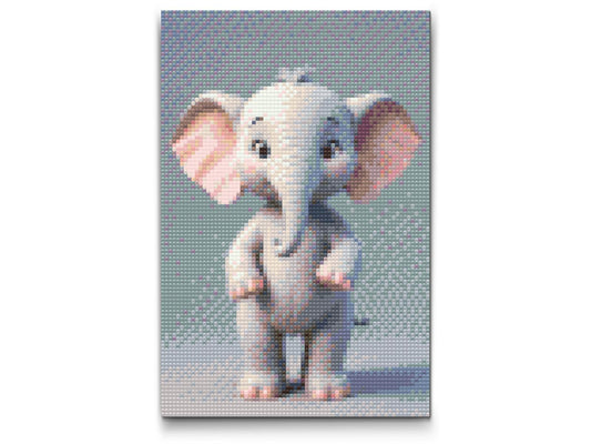 Diamond Painting - Elefant til børn