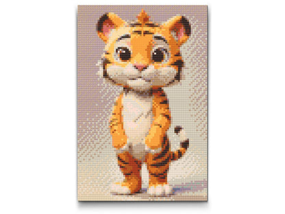 Diamond Painting - Tiger til børn