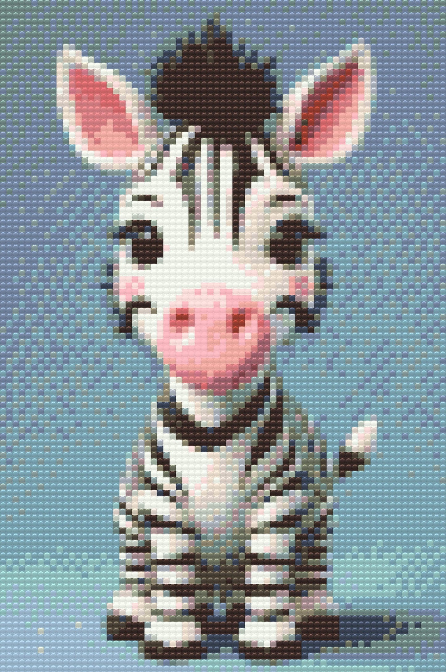 Diamond Painting - Zebra for børn