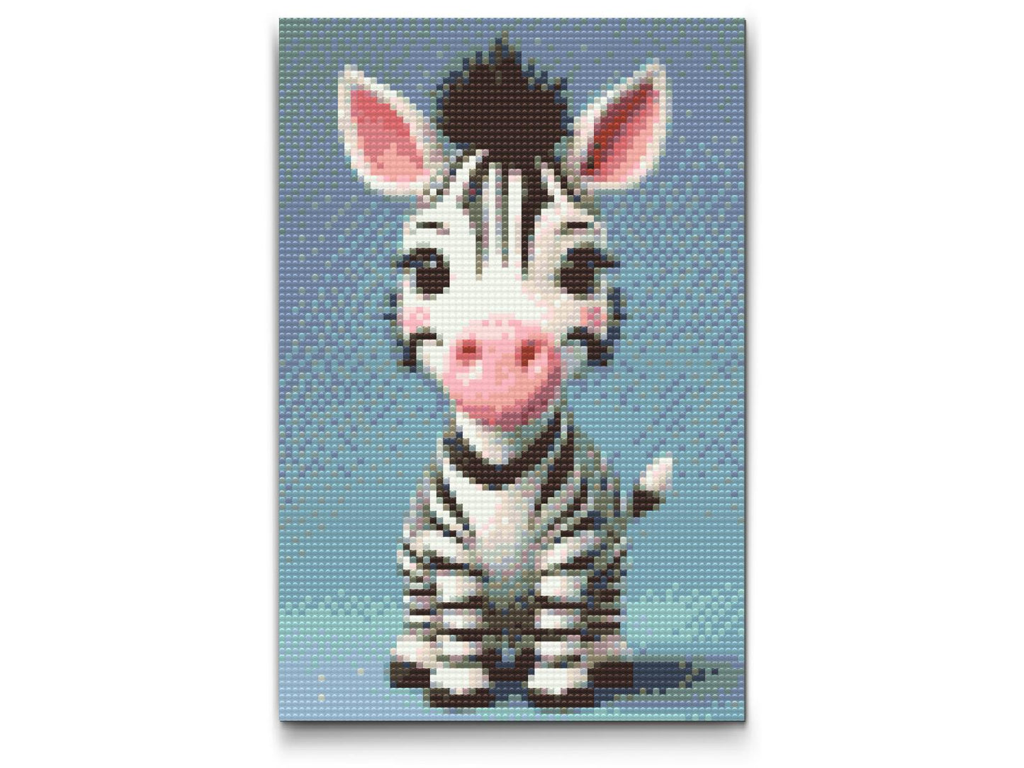 Diamond Painting - Zebra for børn