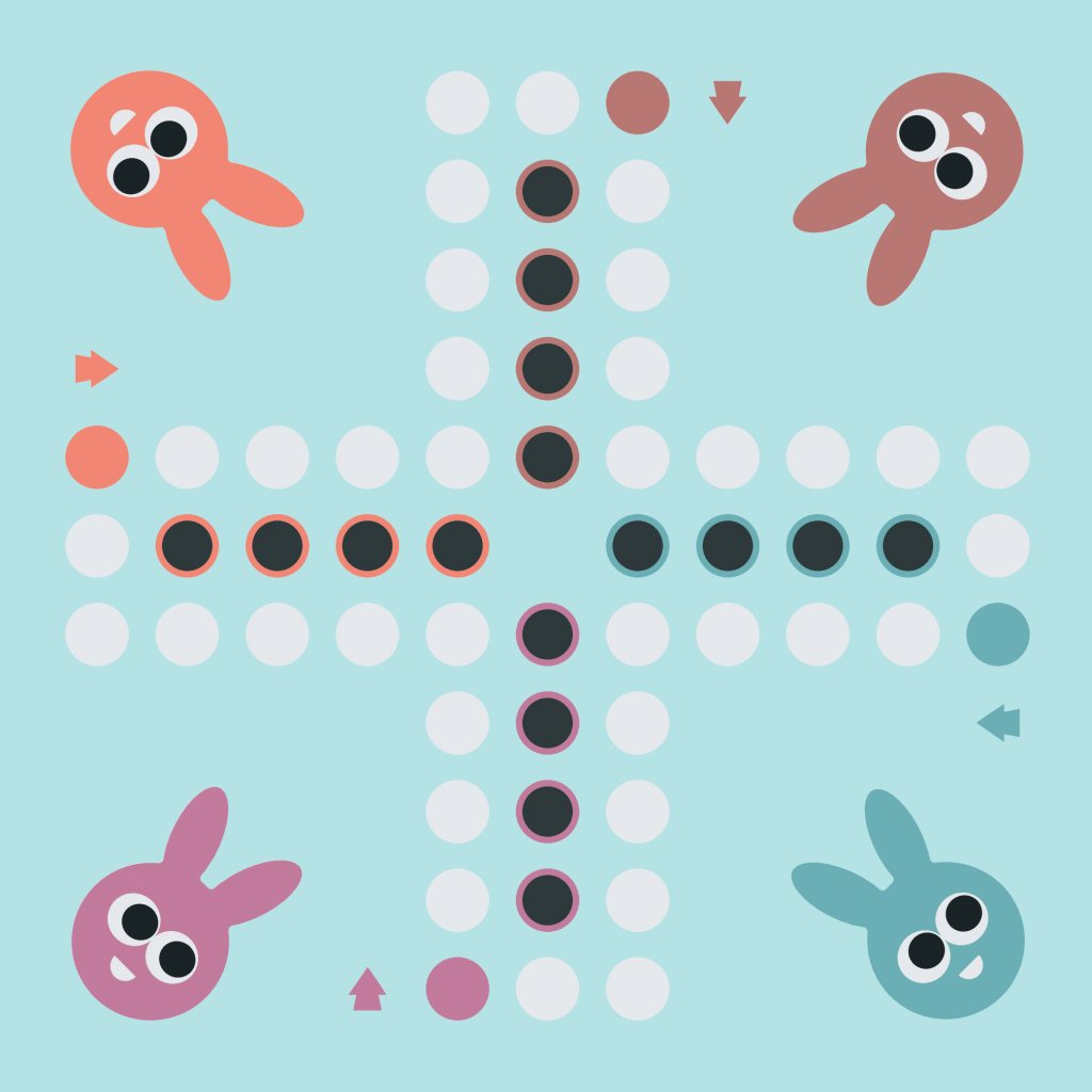 Paint by Numbers - Ludo for børn