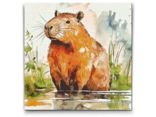 Diamond Painting - Capybara 2