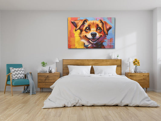 Diamond Painting - Glade hund