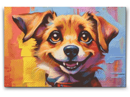 Diamond Painting - Glade hund