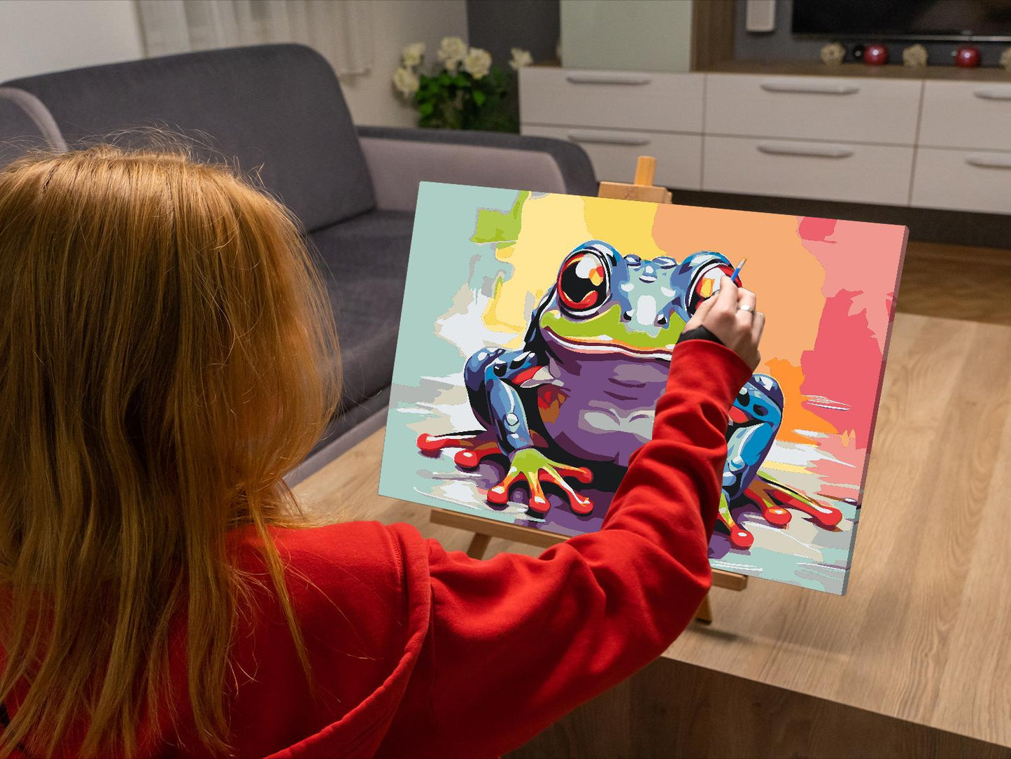 Paint by Numbers - Glade Frø