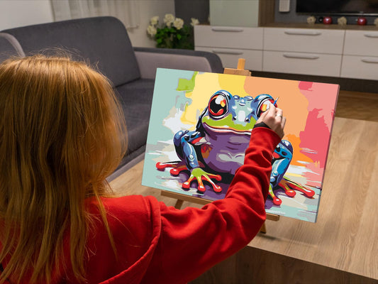 Paint by Numbers - Glade Frø