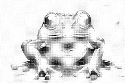 Mal-med-prikker -  Glade Frø