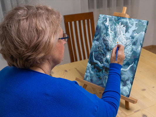 Paint by Numbers - Kinesisk drage