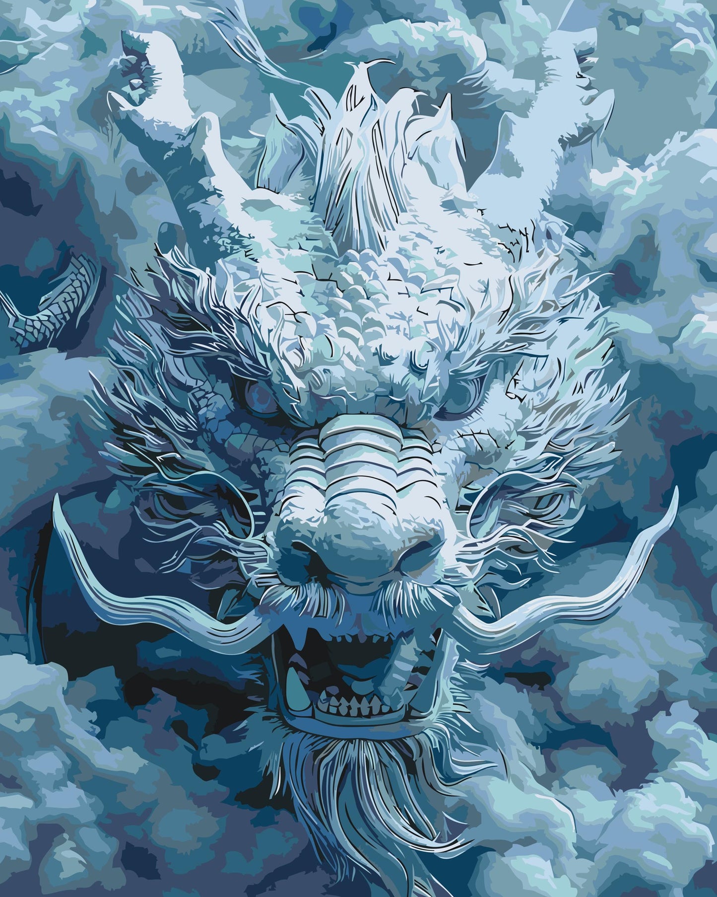 Paint by Numbers - Kinesisk drage