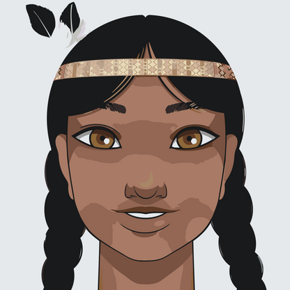 Paint by Numbers - Lille Indianer
