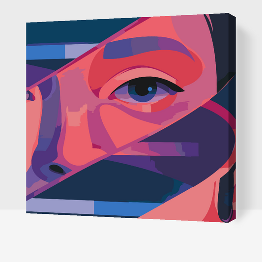 Paint by Numbers - Mysterious Face 2
