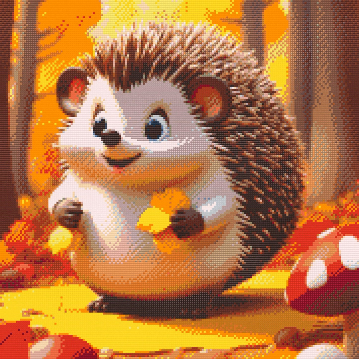 Diamond Painting - Sød Hadgehog