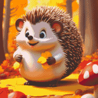 Diamond Painting - Sød Hadgehog