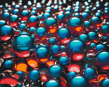 Paint by Numbers - Glaskugler