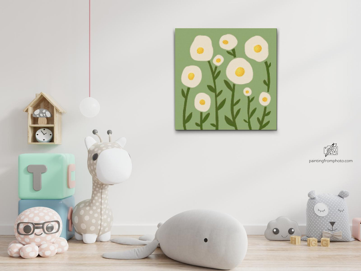 Diamond Painting - Blomsterornament