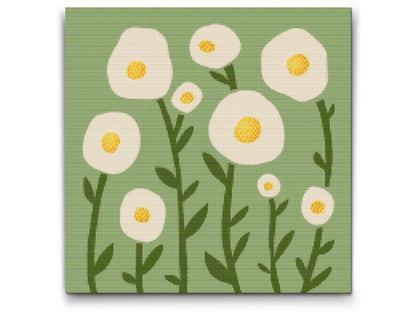 Diamond Painting - Blomsterornament