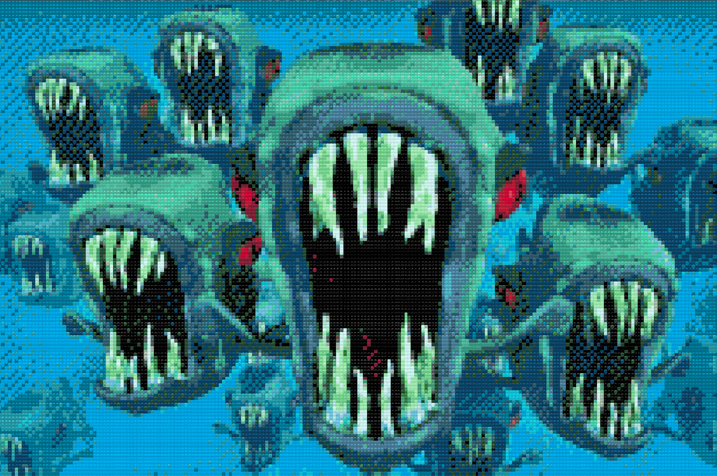 Diamond Painting - Piranhaer