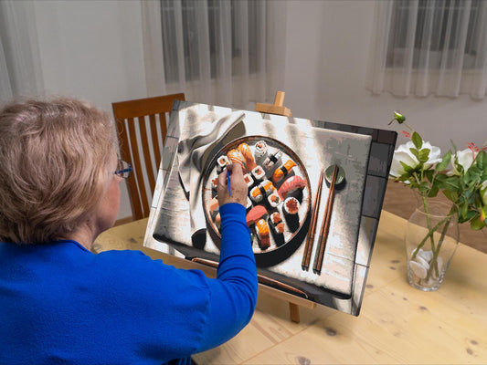 Paint by Numbers - En smag for sushi