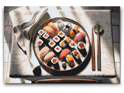 Paint by Numbers - En smag for sushi