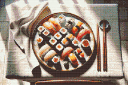 Diamond Painting - En smag for sushi