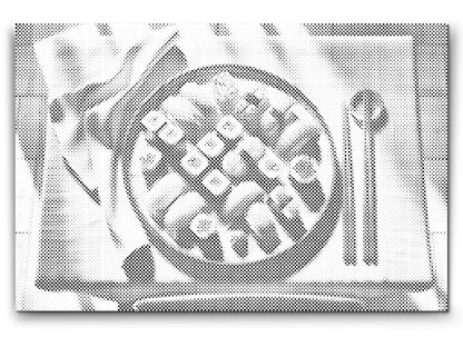 Mal-med-prikker -  En smag for sushi
