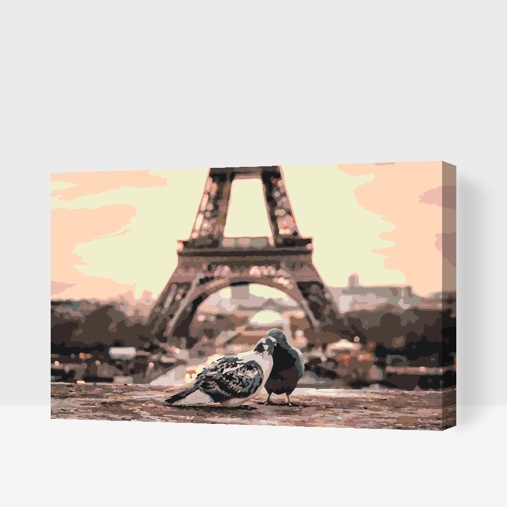 Paint by Numbers - Duer i Paris