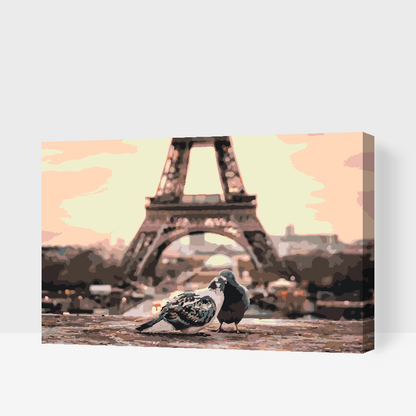 Paint by Numbers - Duer i Paris