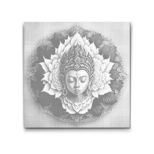 Buddha i mandala