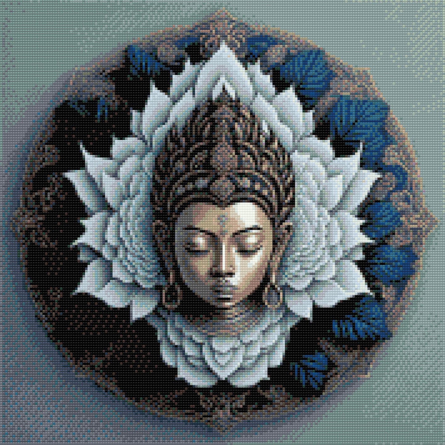 Diamond Painting - Buddha i mandala