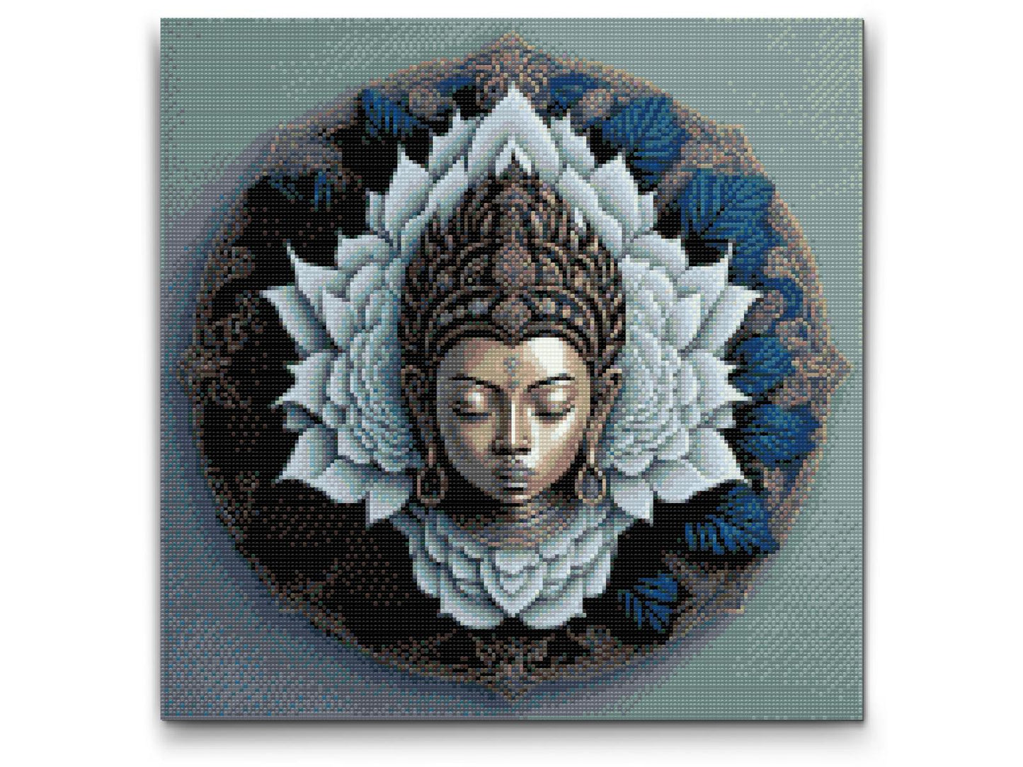Diamond Painting - Buddha i mandala
