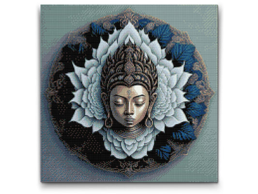 Diamond Painting - Buddha i mandala