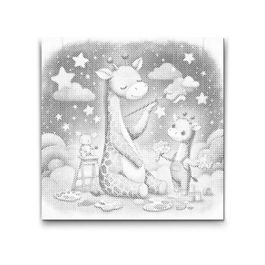 Maleri i Skyerne – Giraffer