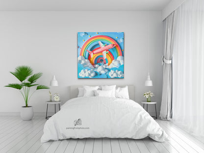 Diamond Painting - Pastellfly