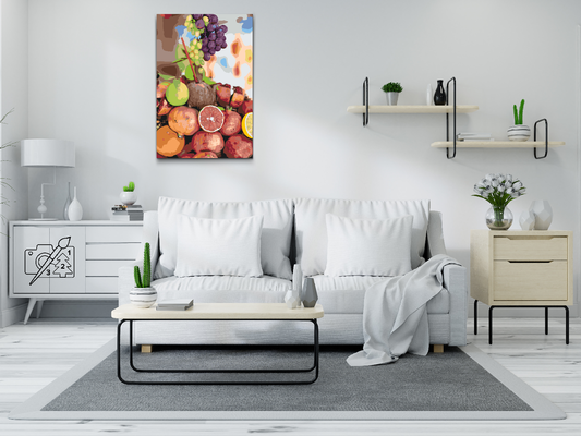 Paint by Numbers - Kokos og frugter