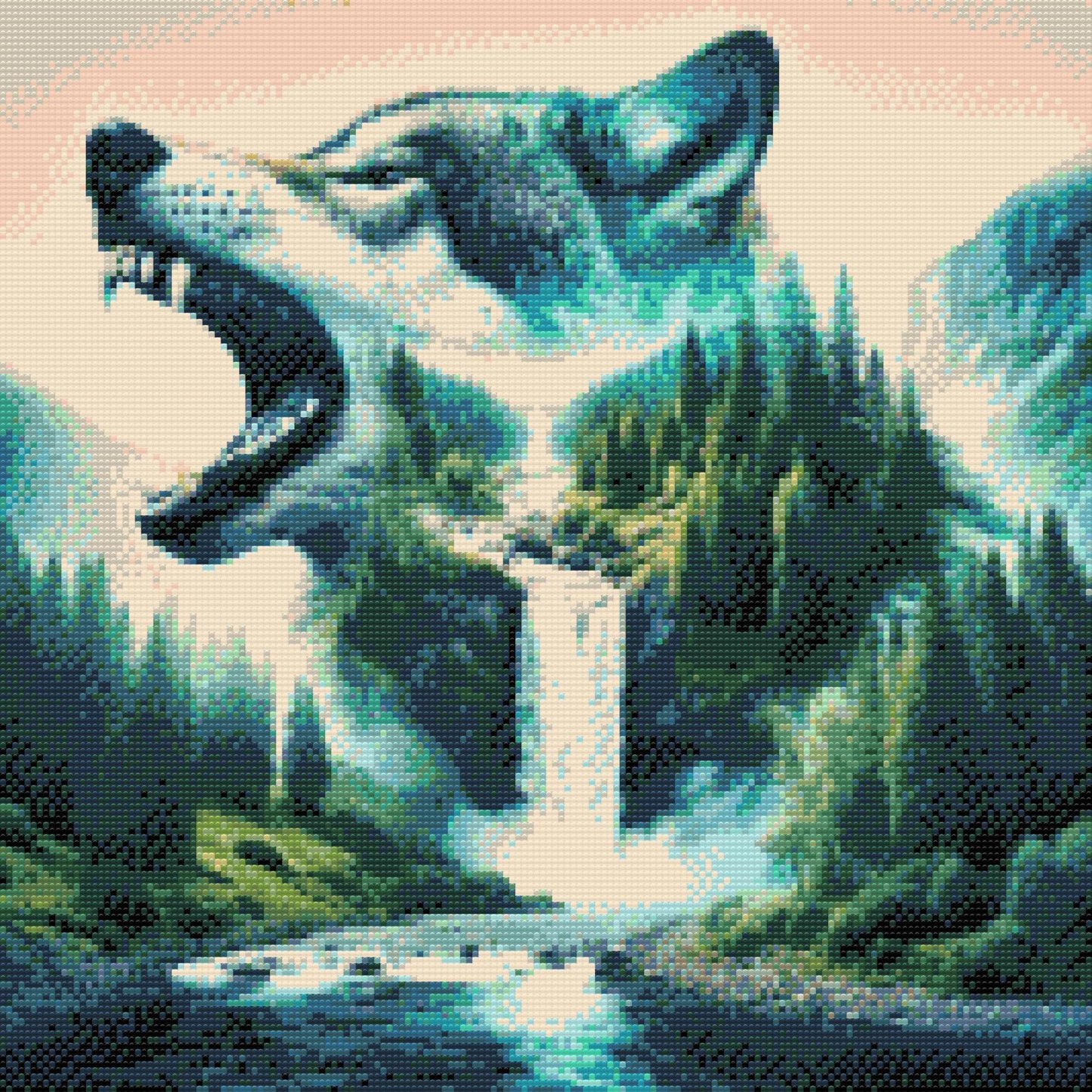 Diamond Painting - Ulvevandfaldet