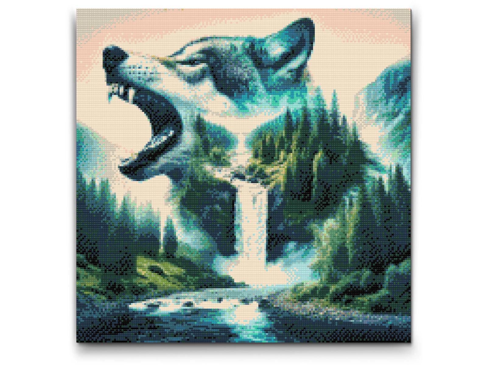 Diamond Painting - Ulvevandfaldet