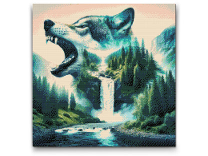 Diamond Painting - Ulvevandfaldet