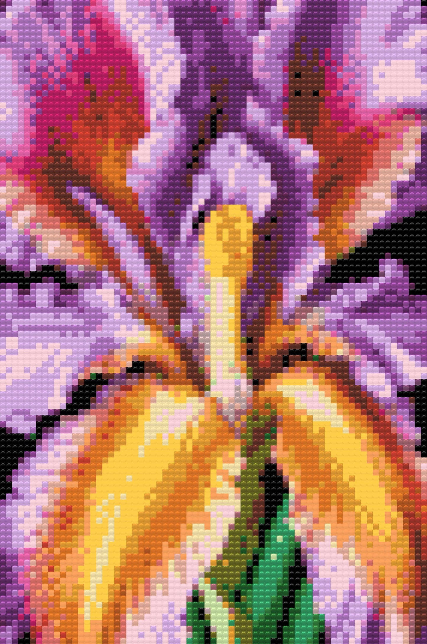 Diamond Painting - Irisblomst