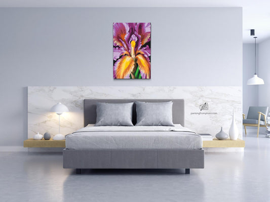 Paint by Numbers - Irisblomst