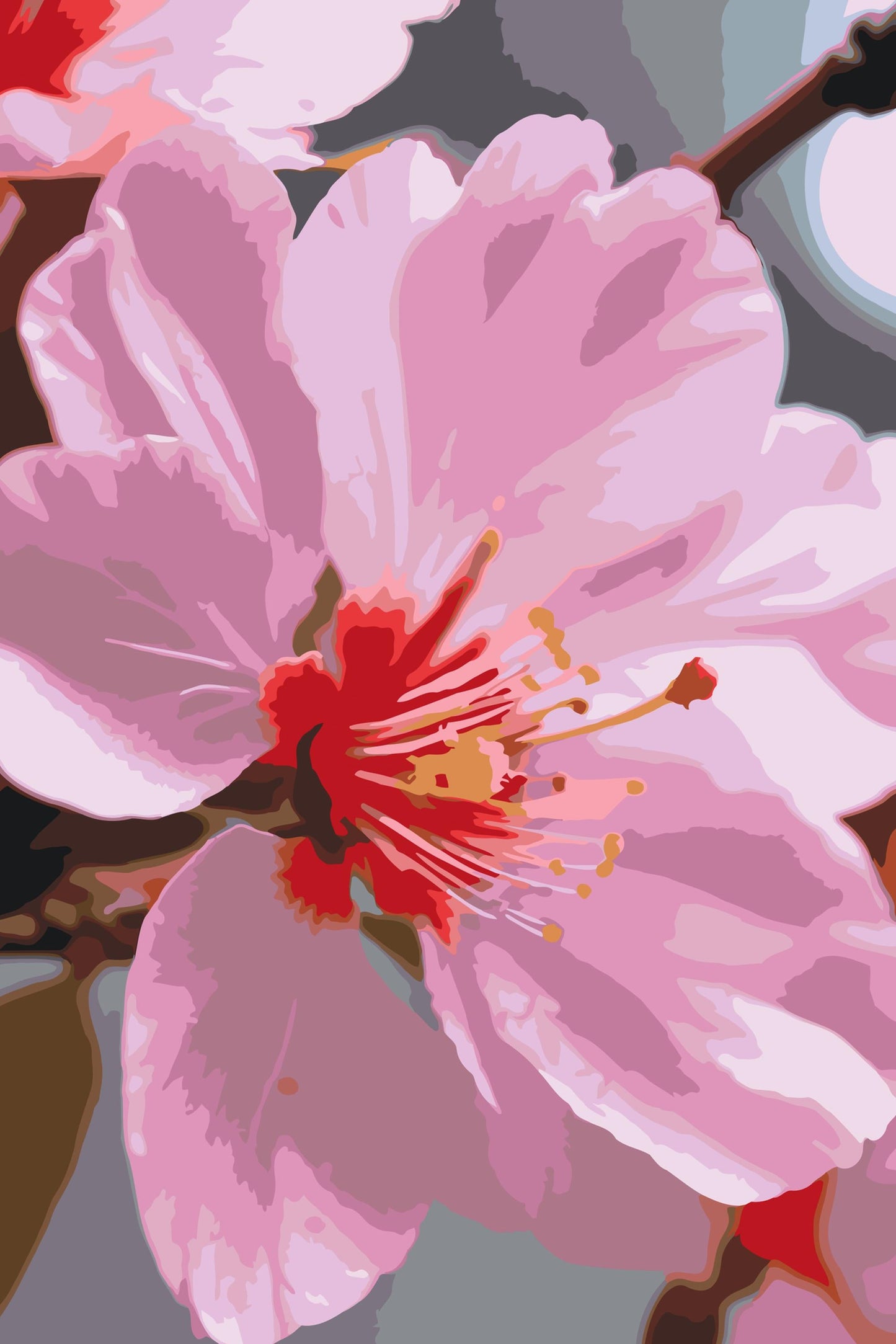 Paint by Numbers - Kirsebærblomst