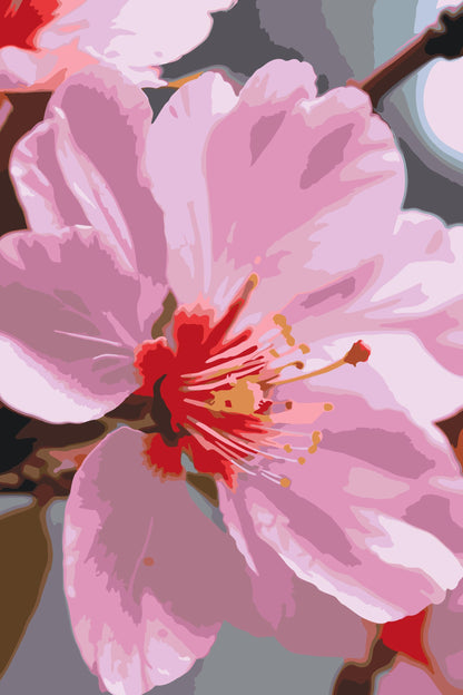 Paint by Numbers - Kirsebærblomst