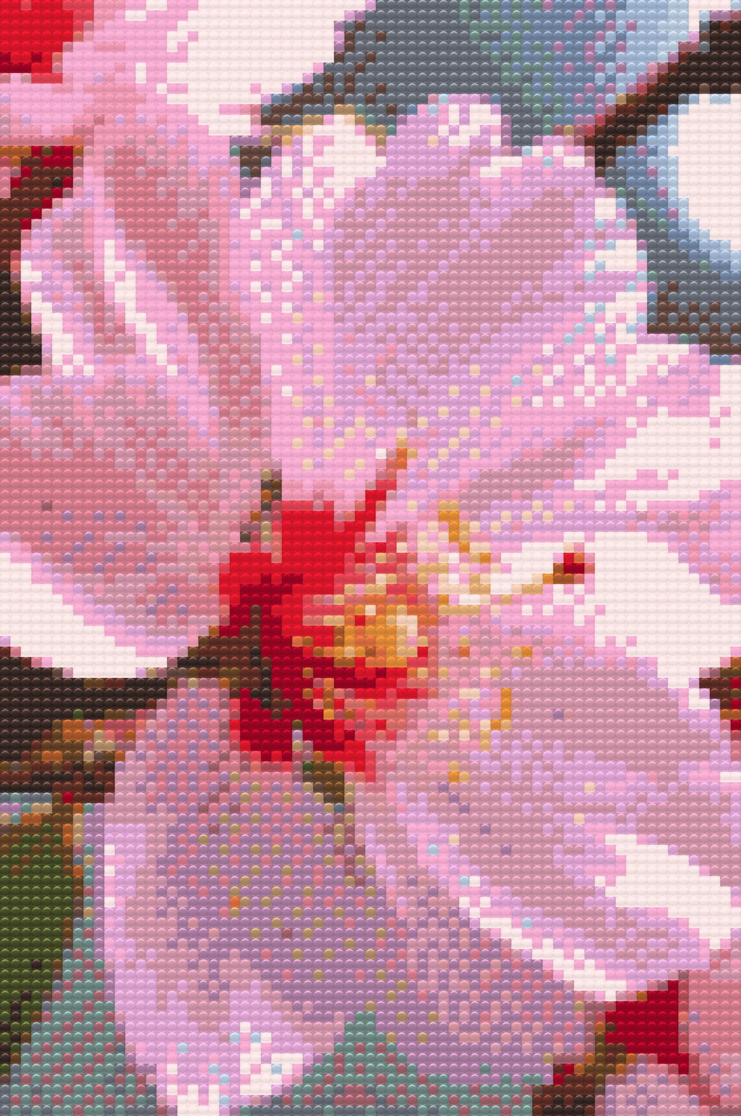 Diamond Painting - Kirsebærblomst