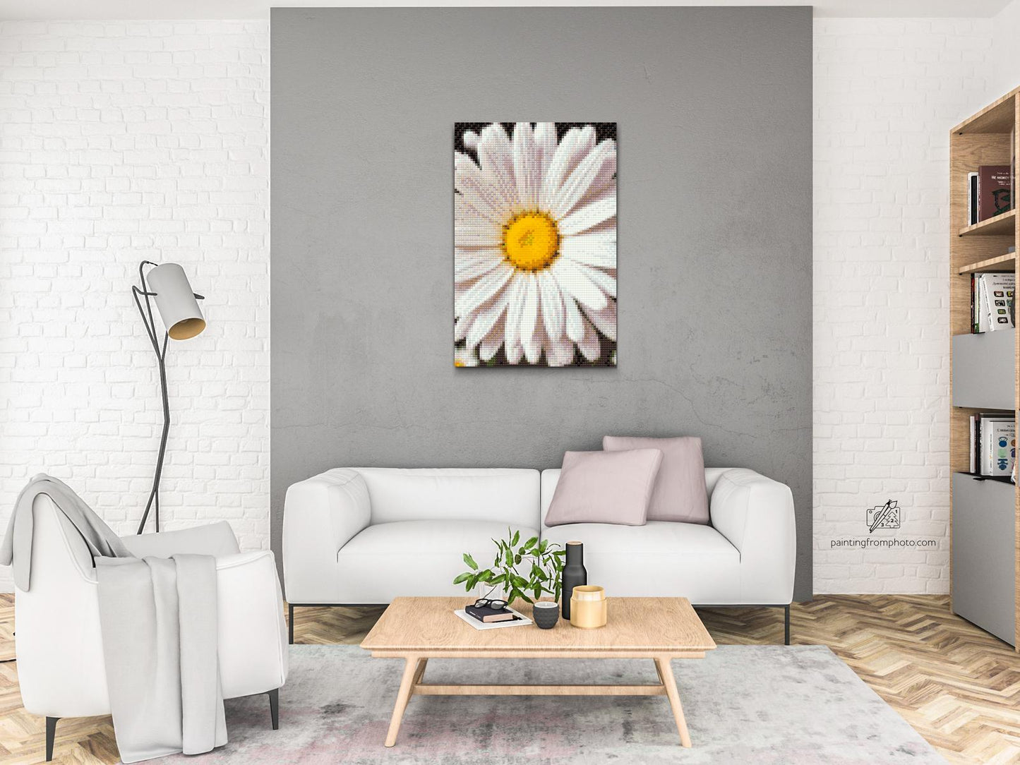 Diamond Painting - Margueritblomst