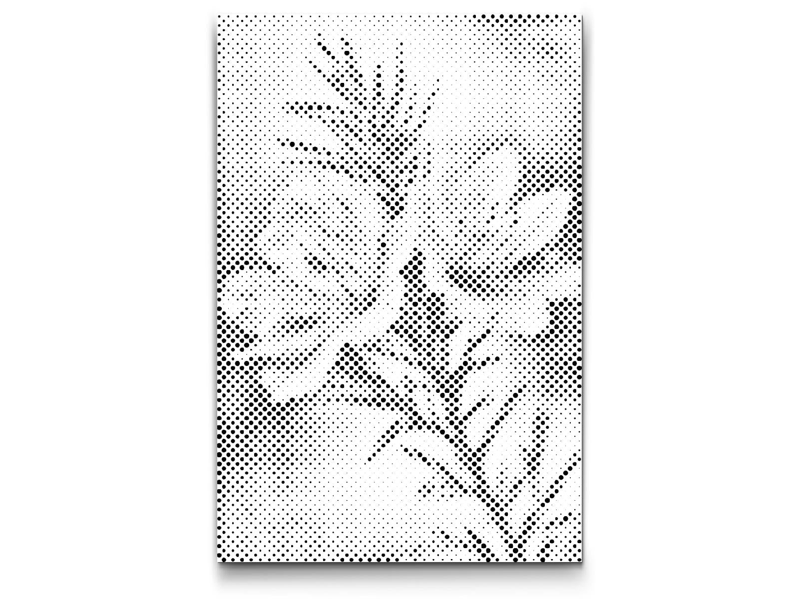Mal-med-prikker -  Rosmarinblomst