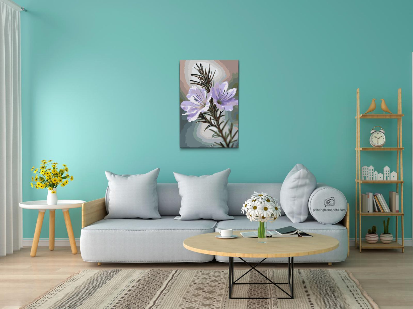 Paint by Numbers - Rosmarinblomst
