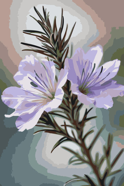 Paint by Numbers - Rosmarinblomst
