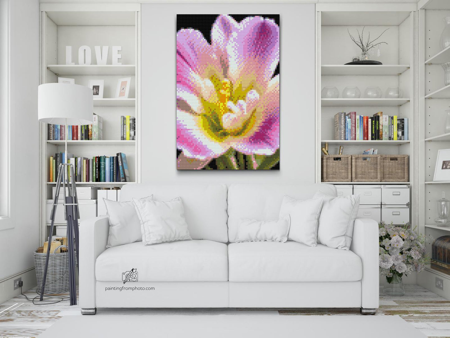 Diamond Painting - Freesiablomst